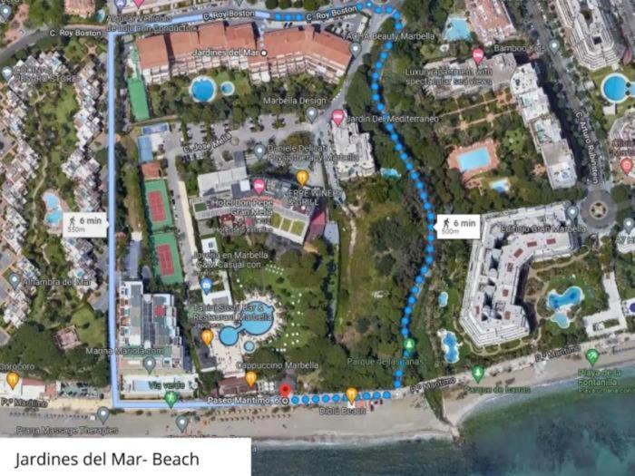 Luminoso apartamento en segunda línea playa 436 Marbella Exterior foto
